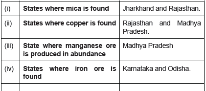 CBSE Class 10 Social Science Minerals And Energy Resources Notes